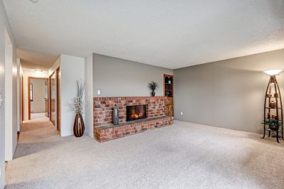 Brick Fireplace